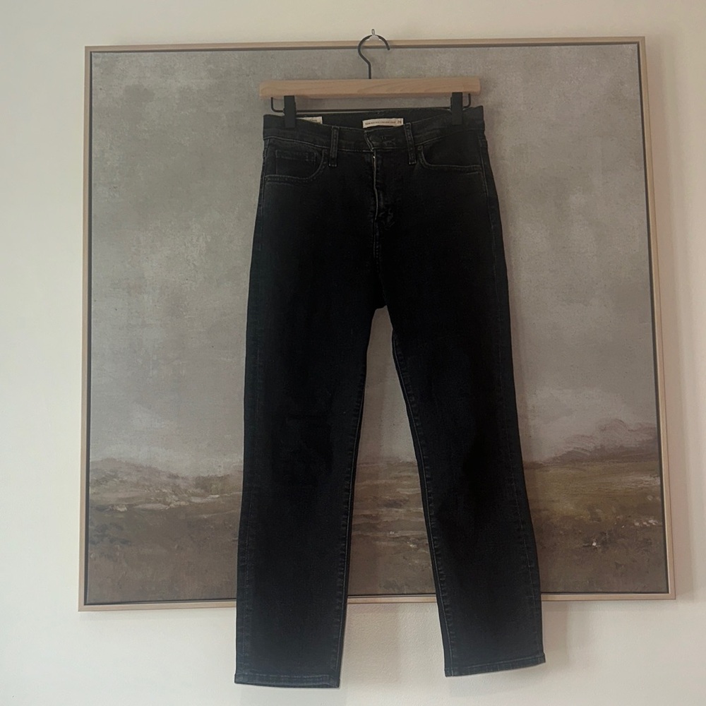 Levi's 724 High Rise Straight Crop